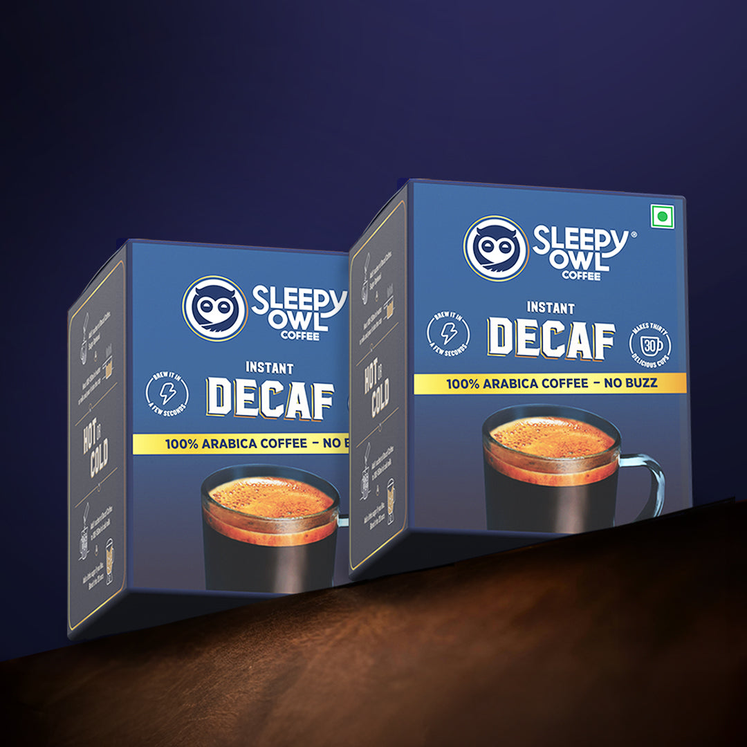 Buy Premix Coffee Combo with Free Mug | Add Hot Water | Sleepy Owl