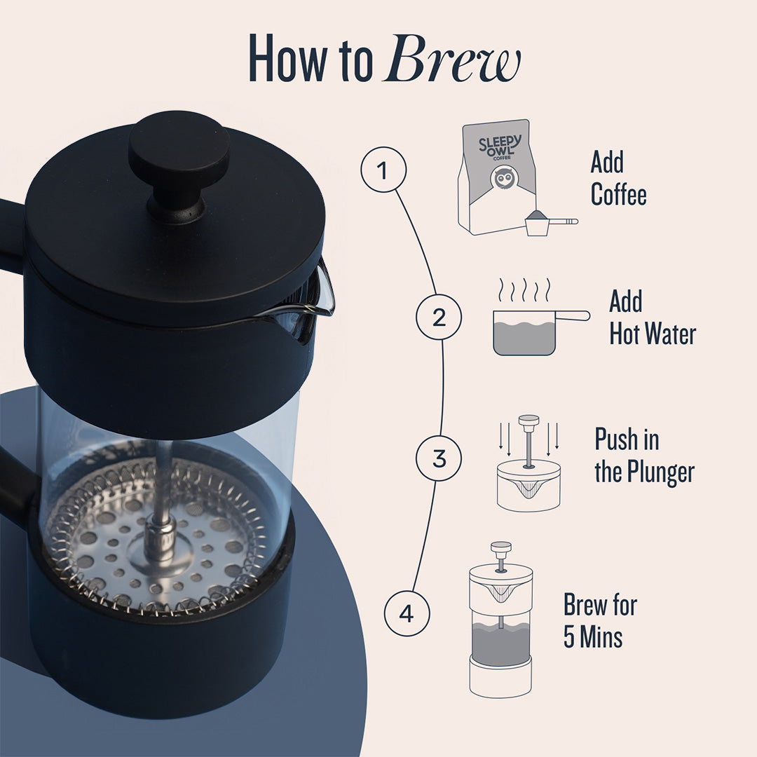 French Press Black