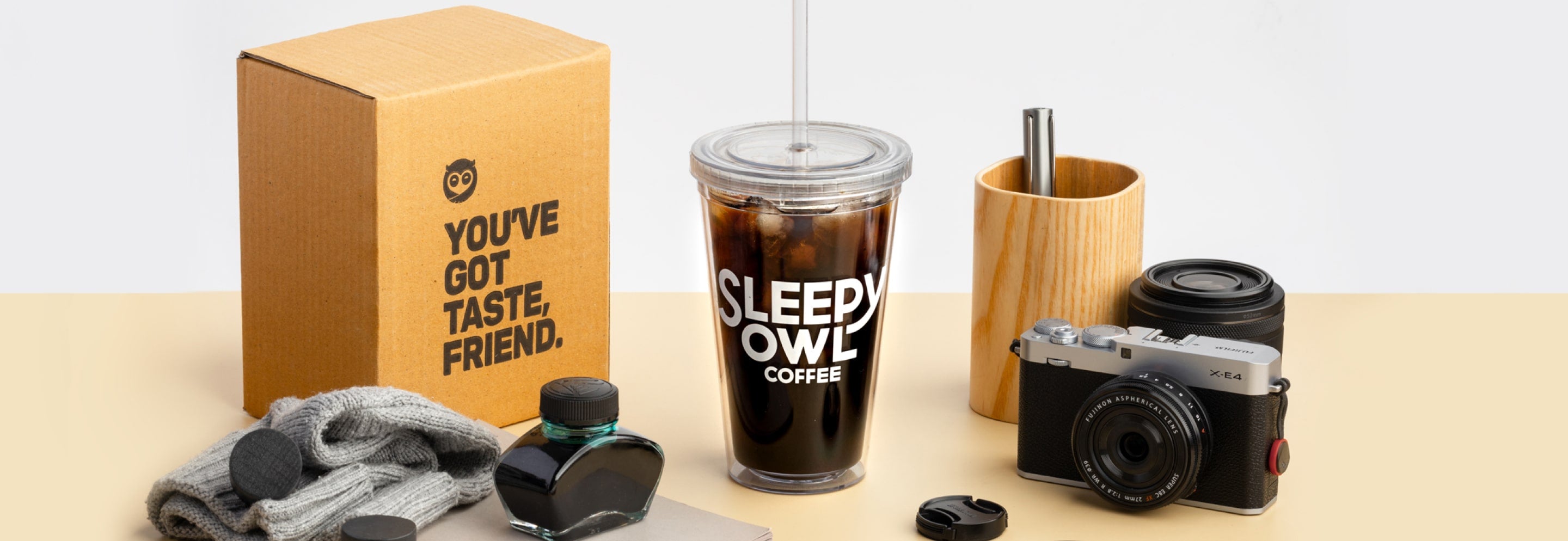 Sleepy Owl Coffee Tumblers