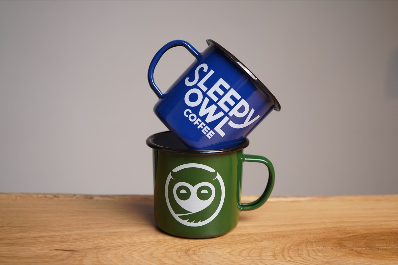Unique Enamel Coffee Mug
