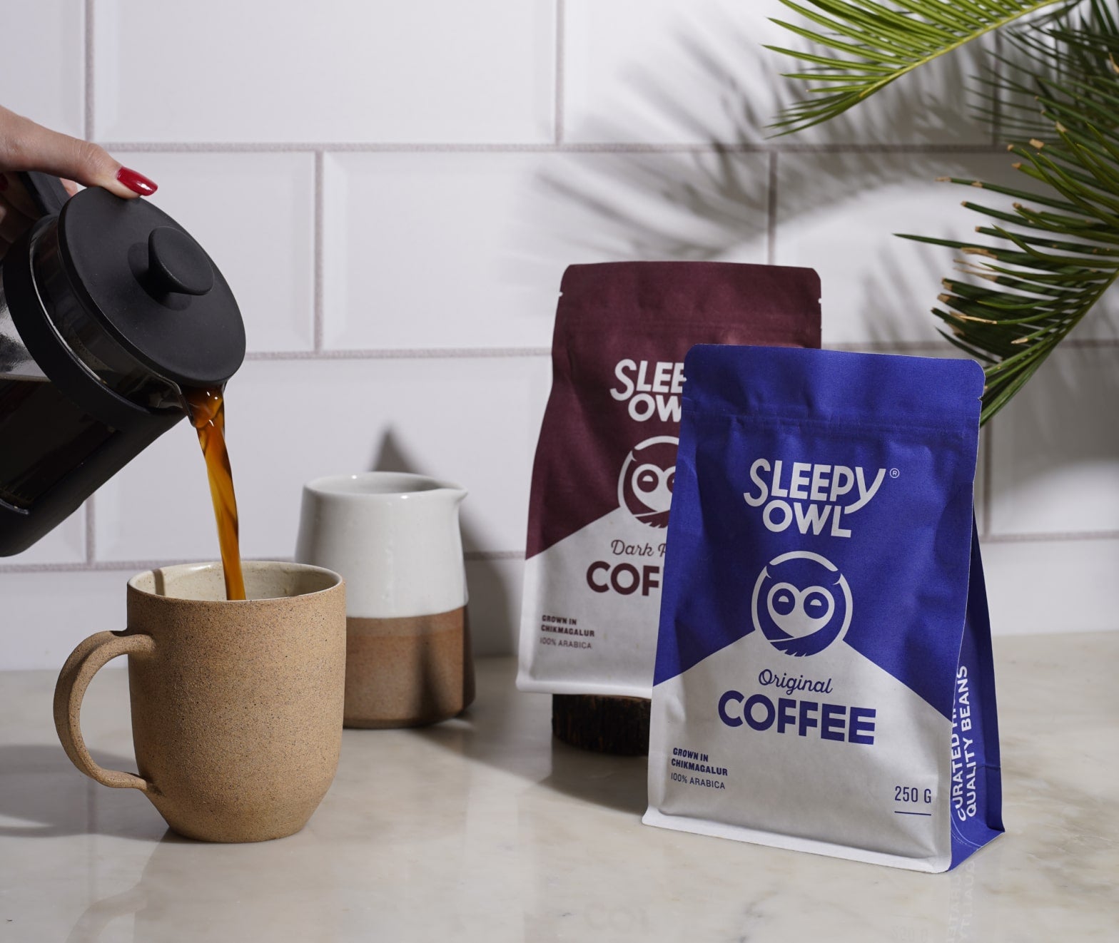 Ground Coffee Beans