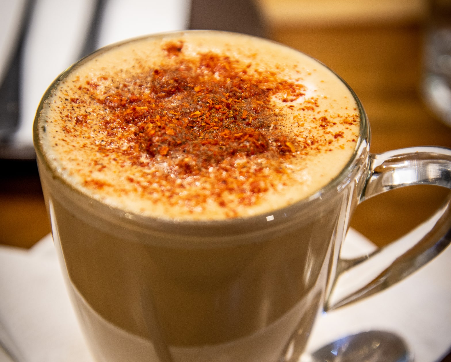 How to Make Spicy Iced Coffee Latte