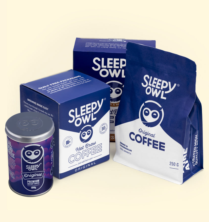 Sleepy Owl Coffee Flavours