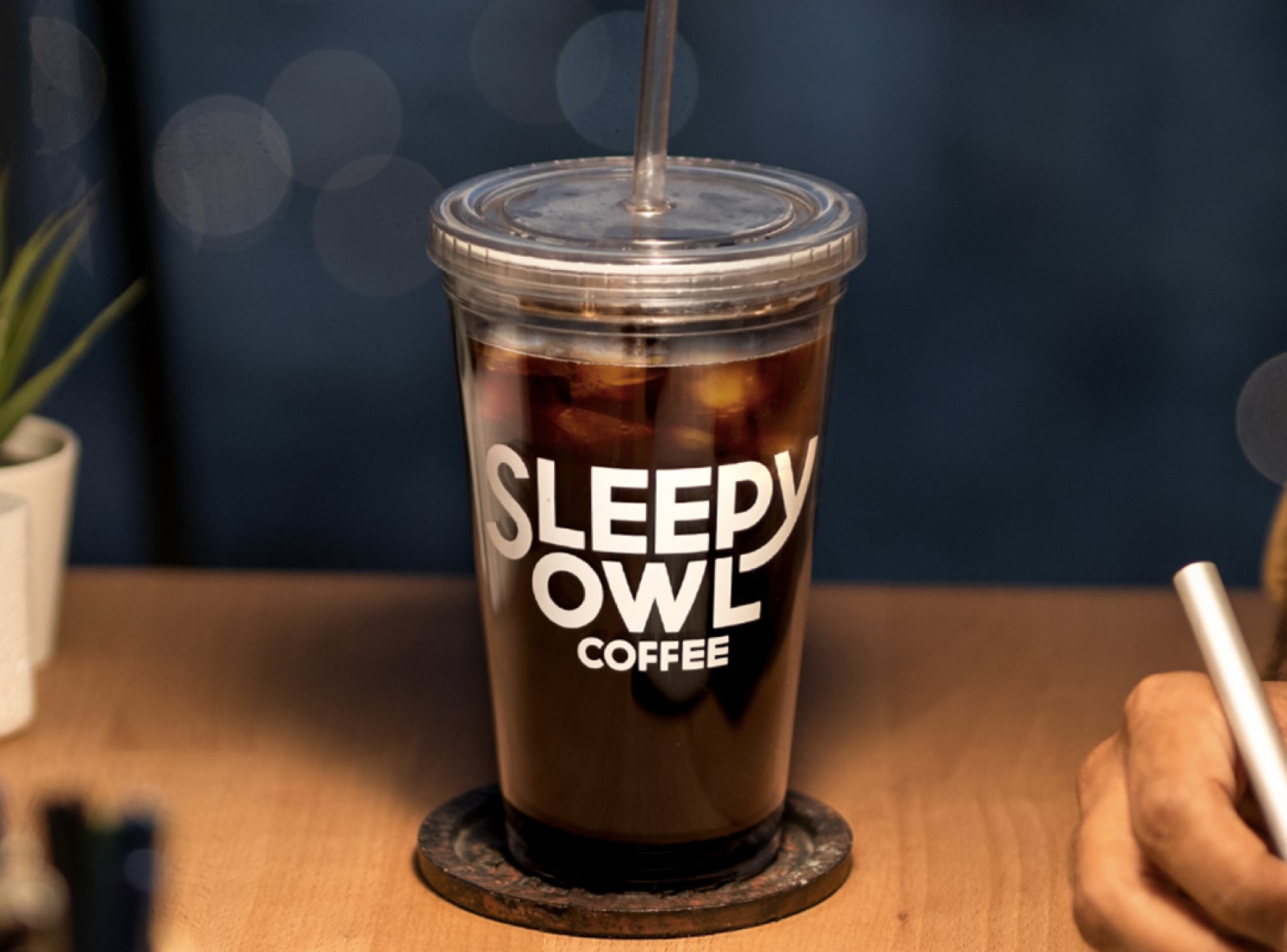 Sleepy Owl Tumbler