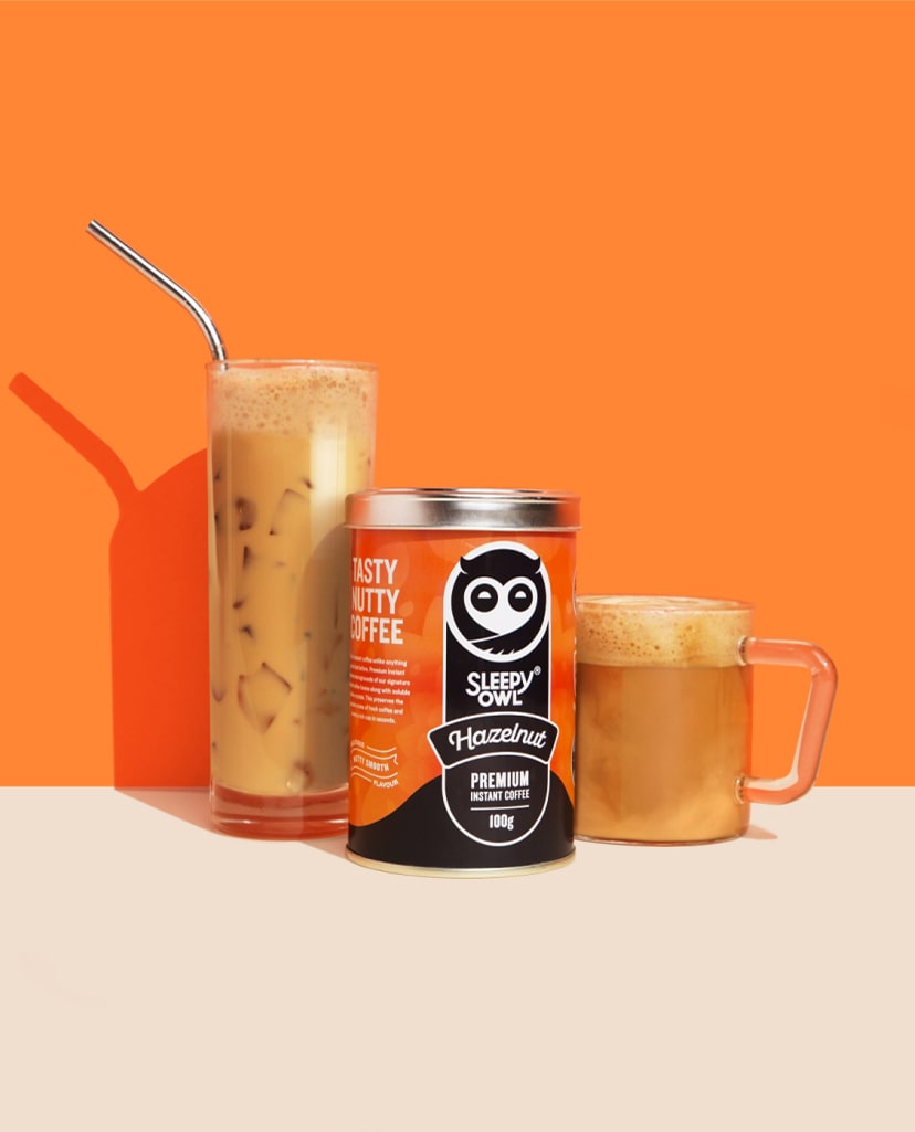 Premium Hazelnut Instant Coffee