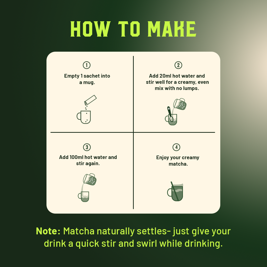 Matcha Latte Premix - Vanilla