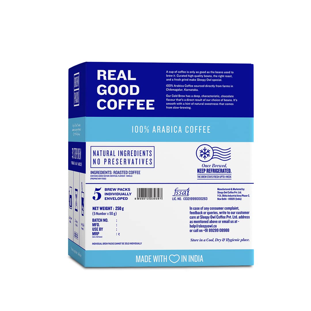 Cold Brew Packs / French Vanilla