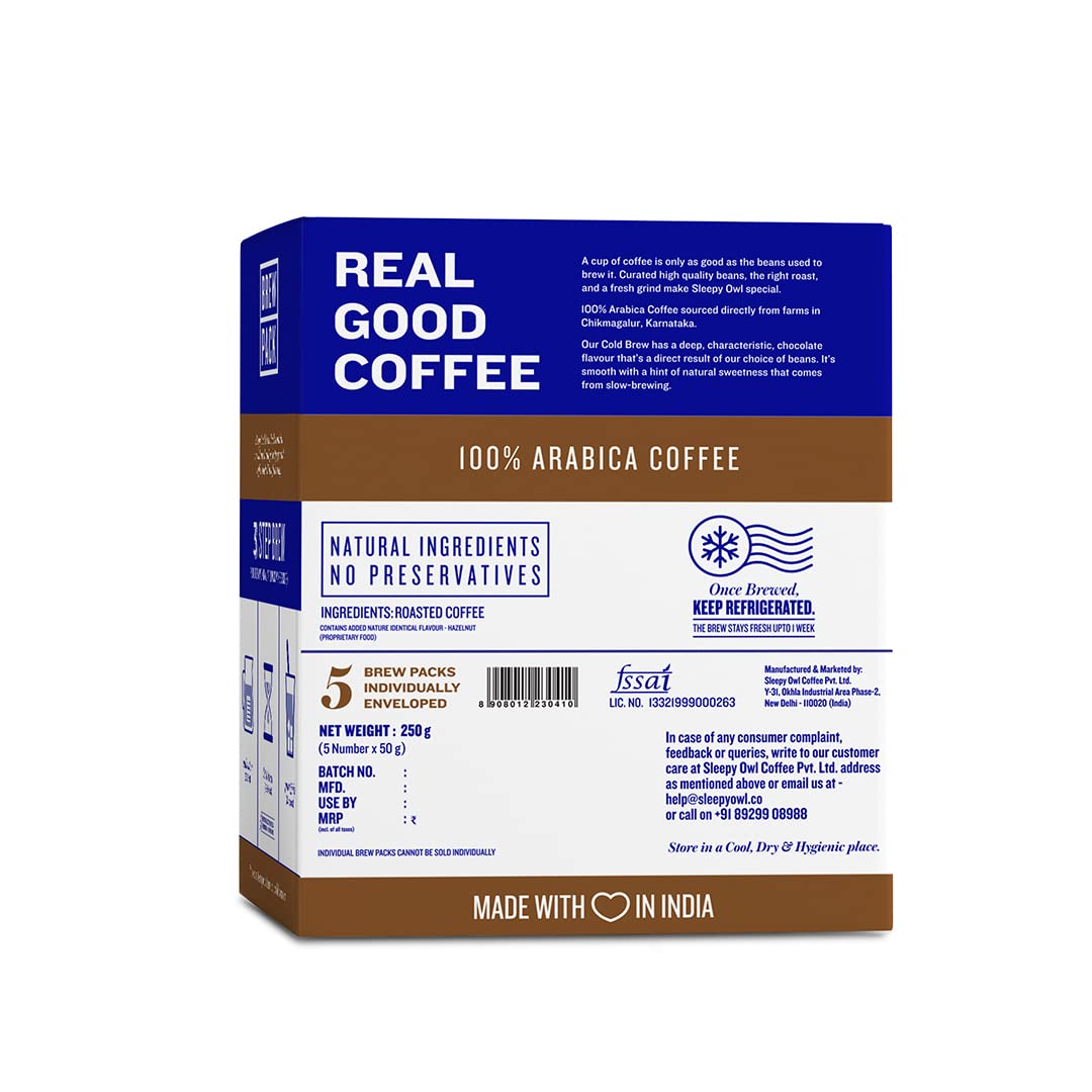 Cold Brew Packs / Hazelnut