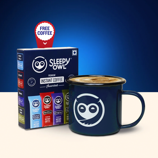 Buy Premium Instant Coffee Powder Online 100 Arabica Sleepy Owl