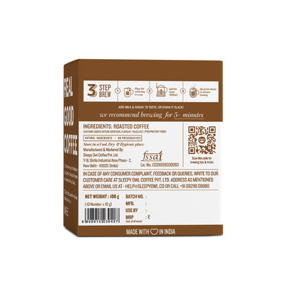 Hot Brew Bags / Hazelnut