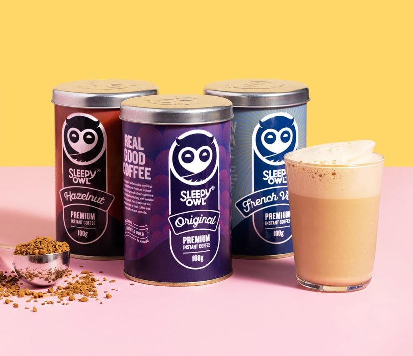 Sleepy Owl - Best Flavoured Instant Coffee Brand