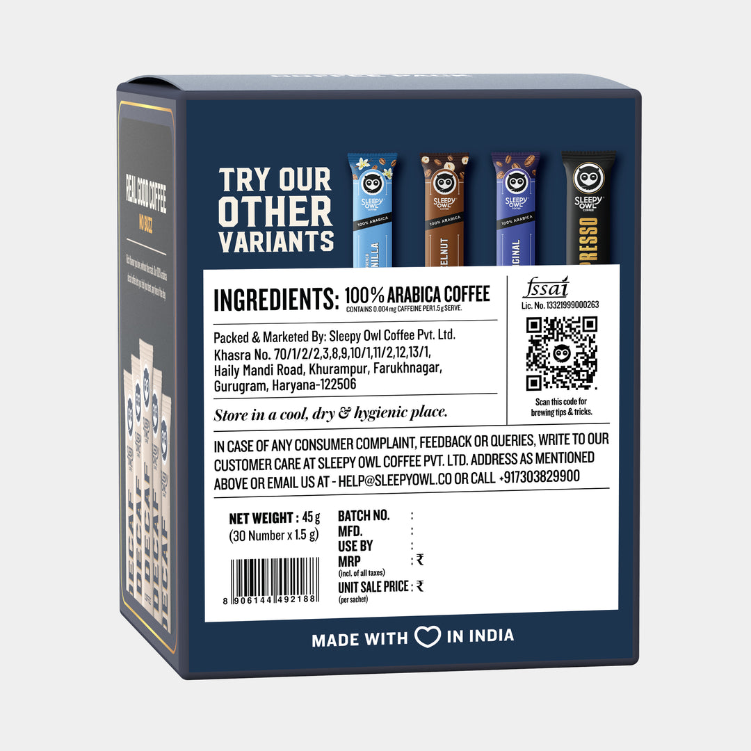 Decaf Pack of 30 Sachets x2