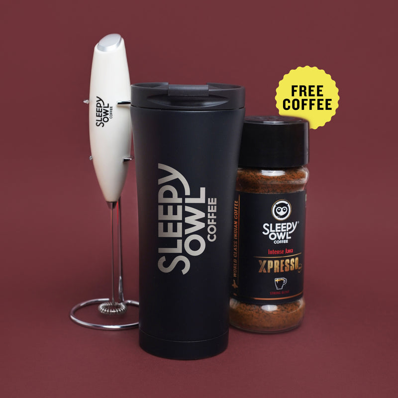 Travel Mug + Frother + <mark>Free Xpresso</mark>  Combo
