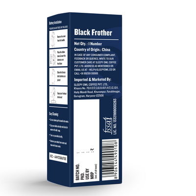 Coffee Frother - Black