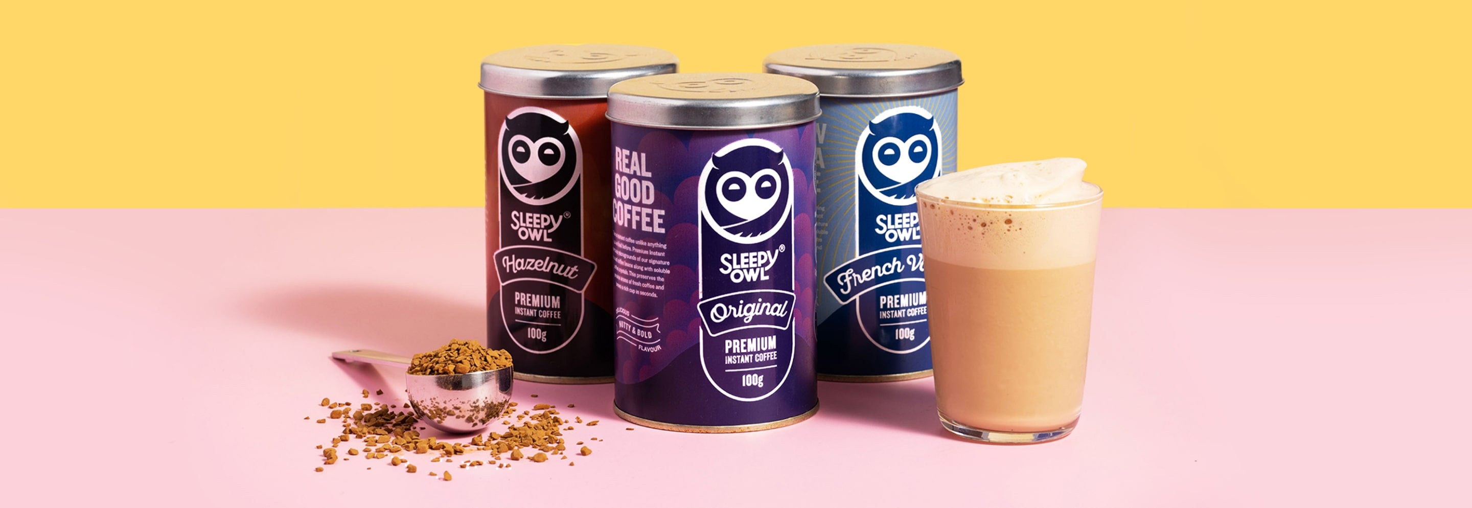 Sleepy Owl - Best Flavoured Instant Coffee Brand