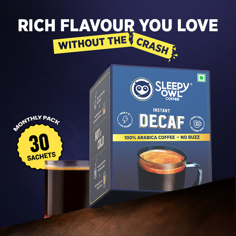 Decaf Instant Coffee – Pack of 30 Sachets