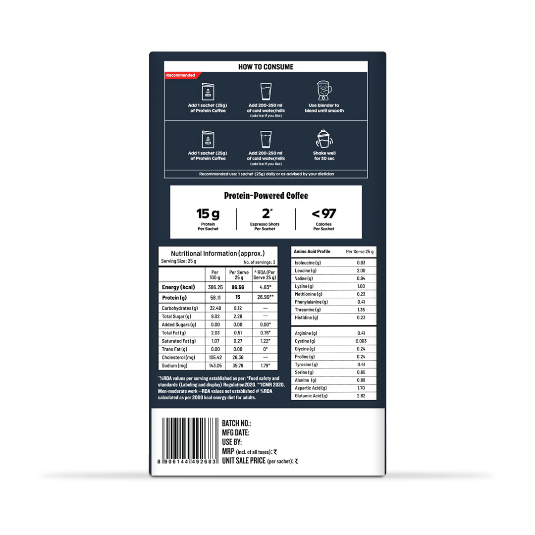 Protein Coffee Powder - Assorted Pack