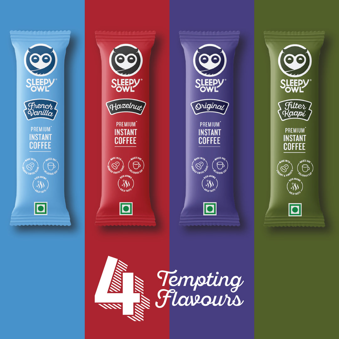 Instant Coffee Value pack - Assorted pack of 96