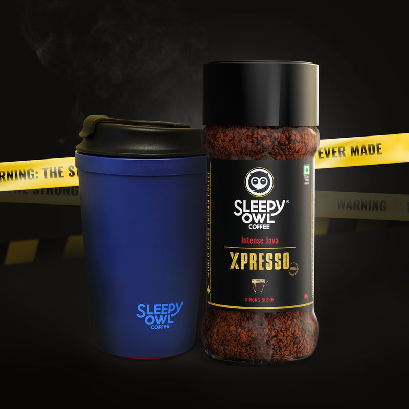 Anti Fall, No Spill Coffee Mug+Xpresso