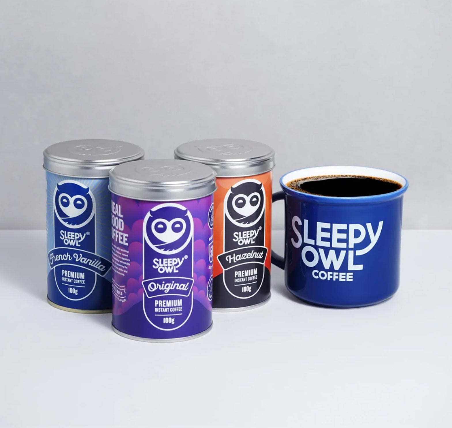 Sleepy Owl Coffee Gift Set
