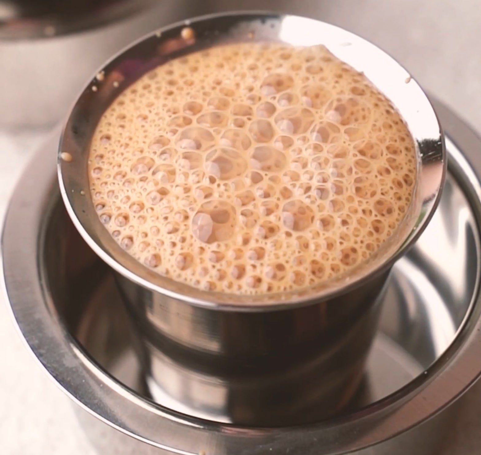 South Indian filter coffee