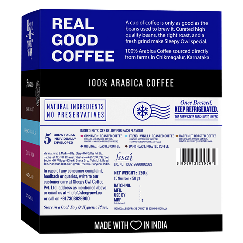 Cold Brew Packs / Assorted