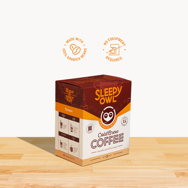 sleepy owl emirates cold brew coffee