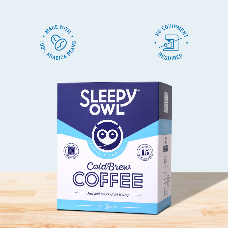 sleepy owl french vanilla coffee
