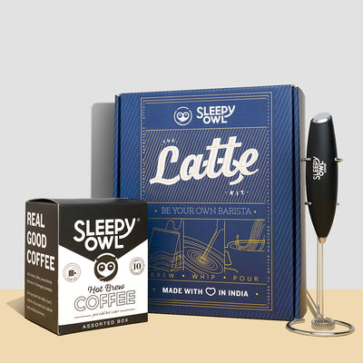 Sleepy Owl Coffee Latte Kit