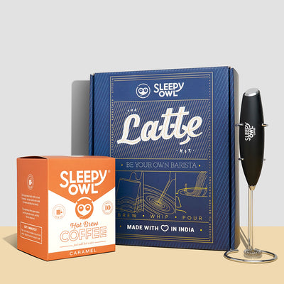 Sleepy Owl Caramel Flavoured Latte Kit