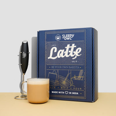 Coffee Frother & Hot Brew Coffee Bags