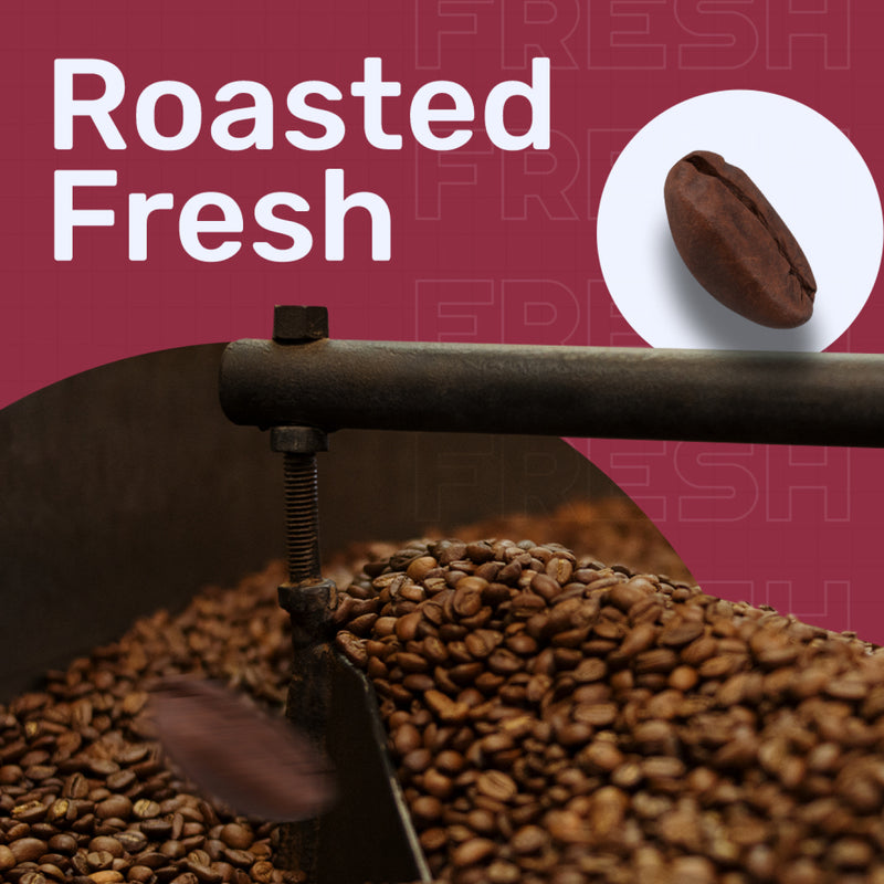 Roasted Fresh Ground Coffee